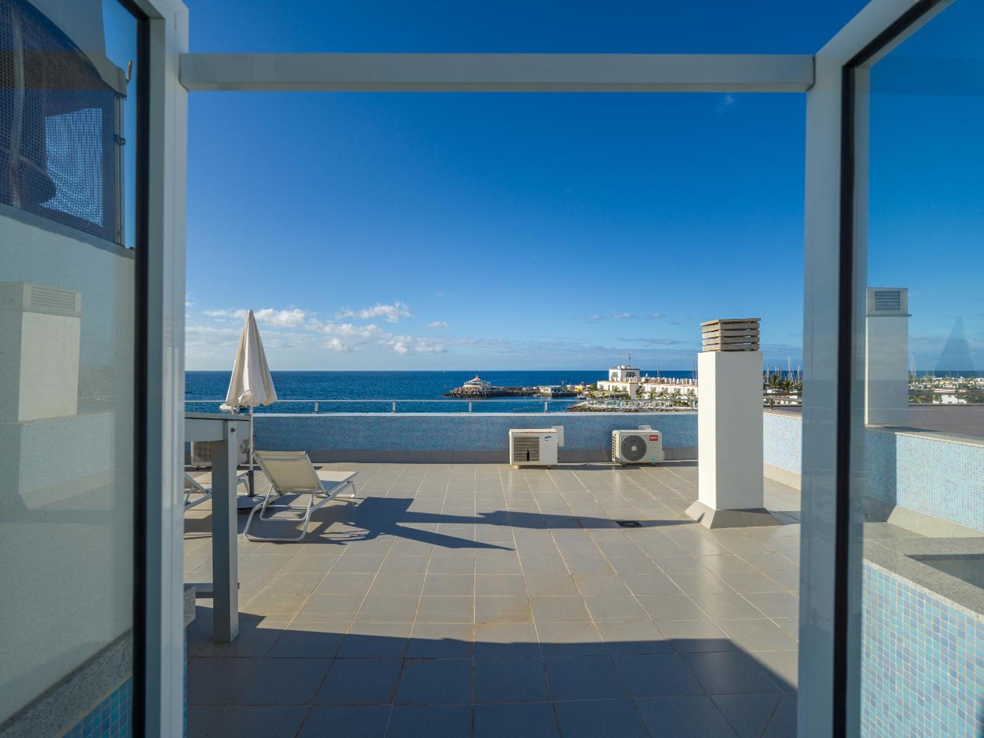Amarre Ocean Lägenhet Puerto De Mogan Exteriör bild