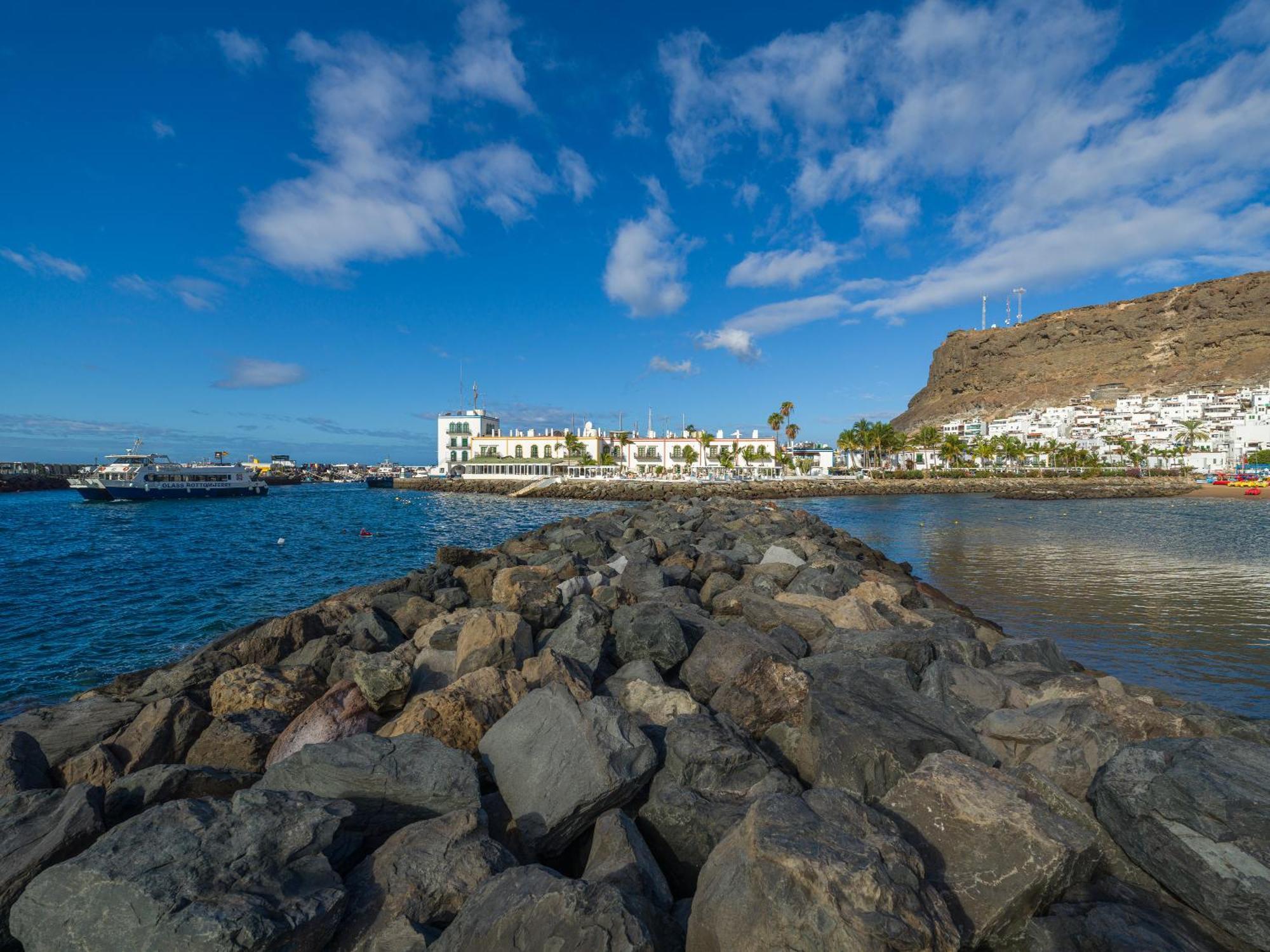 Amarre Ocean Lägenhet Puerto De Mogan Exteriör bild